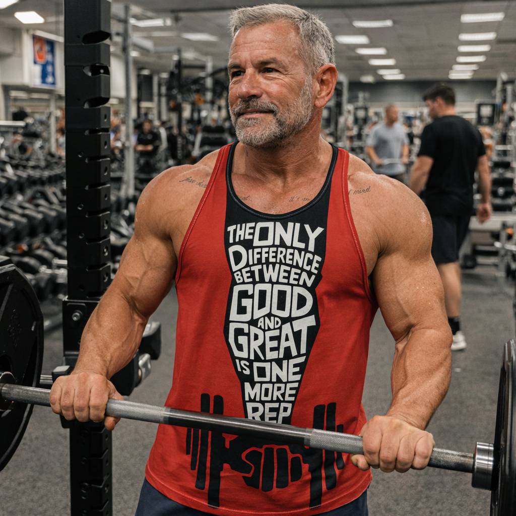Ultimate Gym Tank Top for Men: Stay Cool and Comfy During Intense Workouts- AA01550