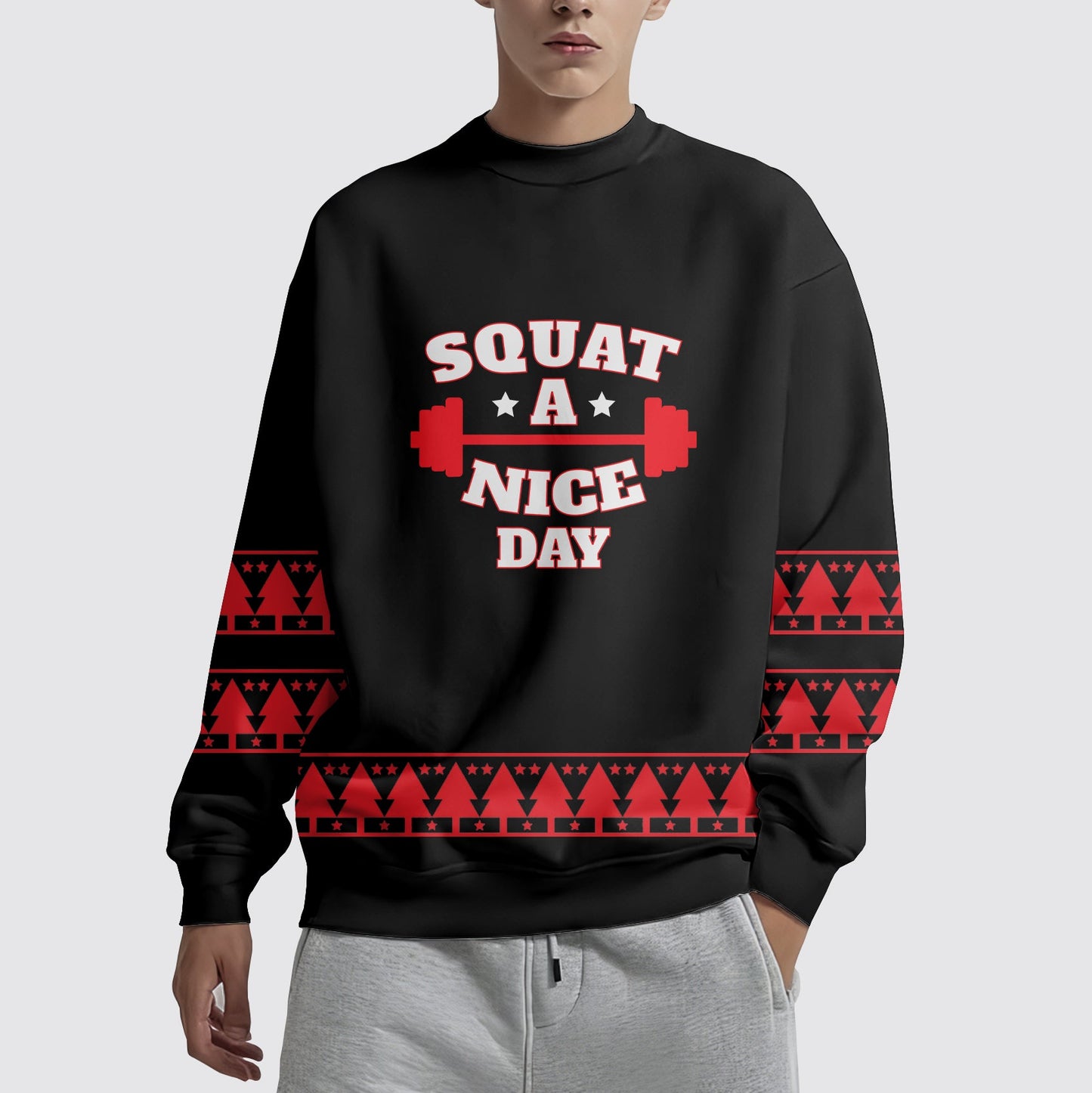 FitFlex Ugly Sweaters: Warm Gear, Strong Moves!- AA03599