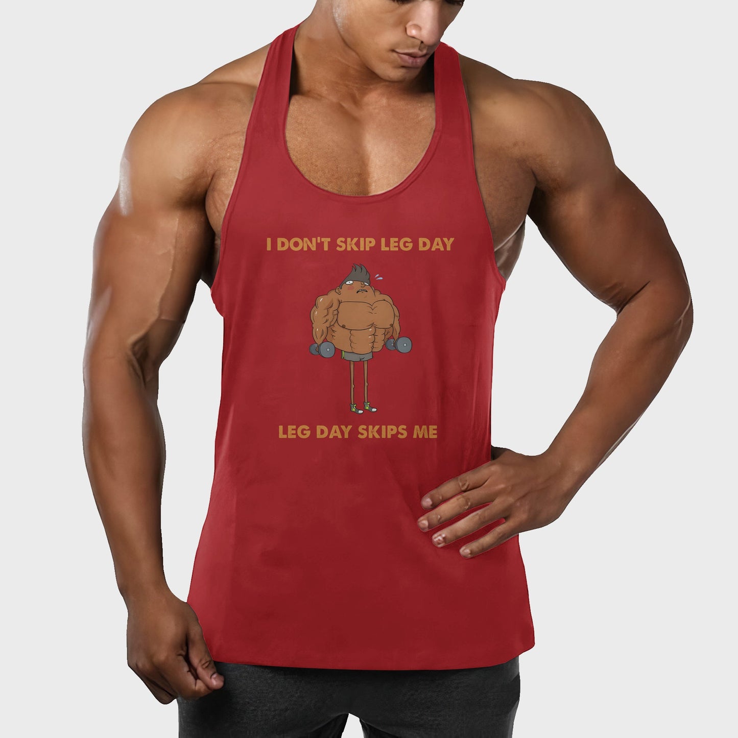 Customizable Bodybuilding Racerback Tank Top- AA03995