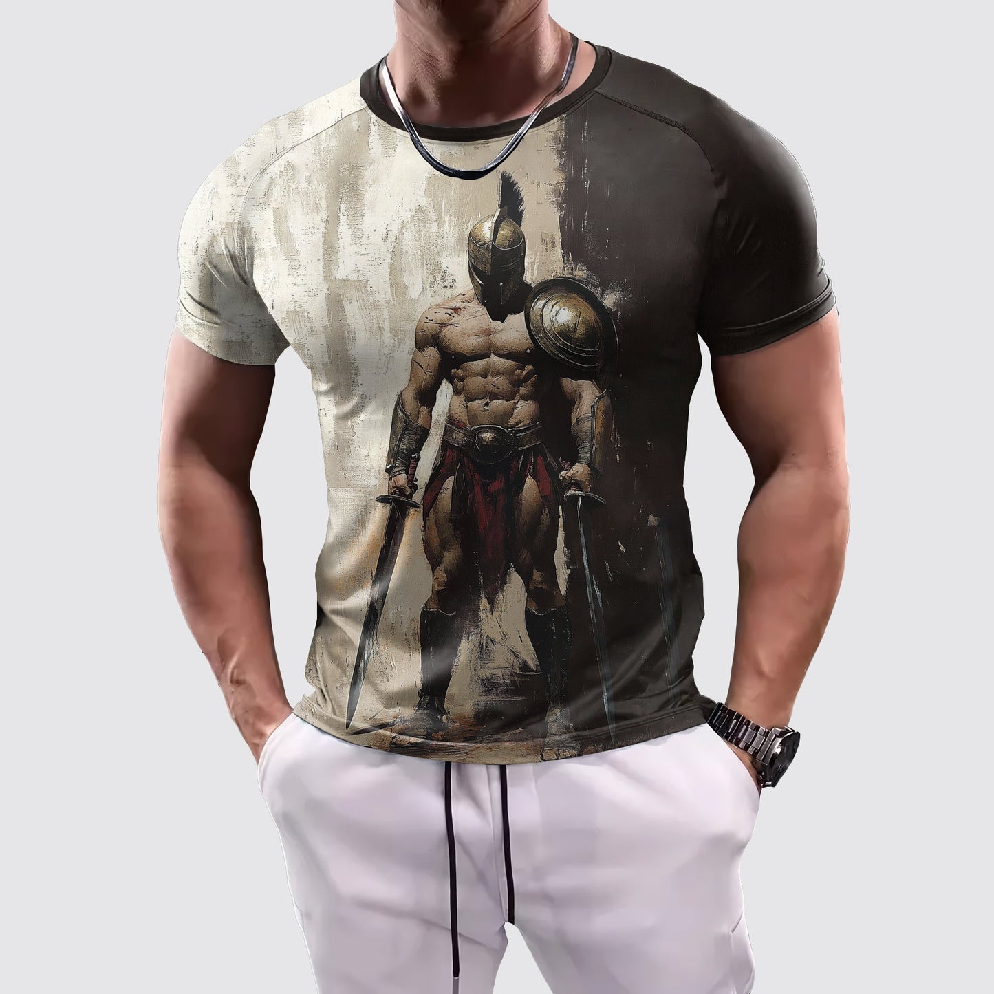 Warrior 3D Tight-Fitting Tee- AA05937