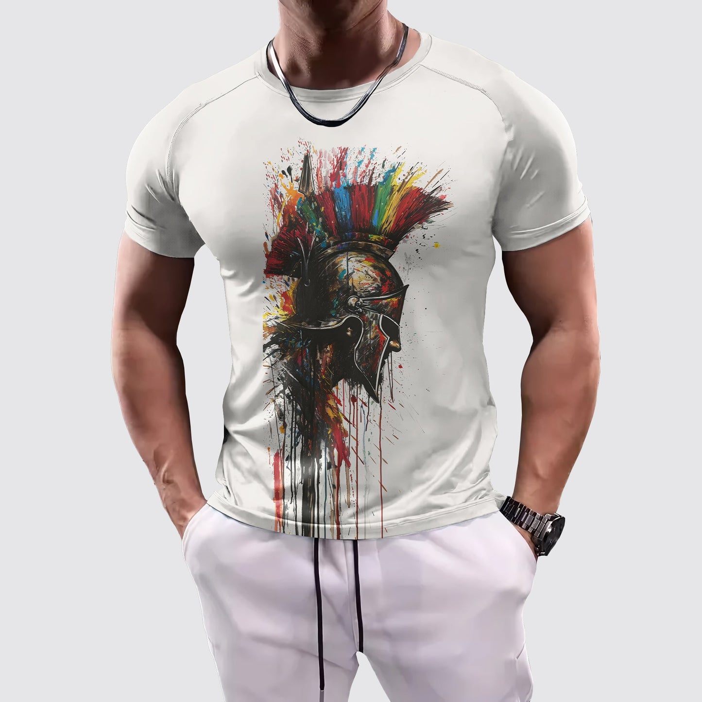 Warrior 3D Tight-Fitting Tee- AA05960