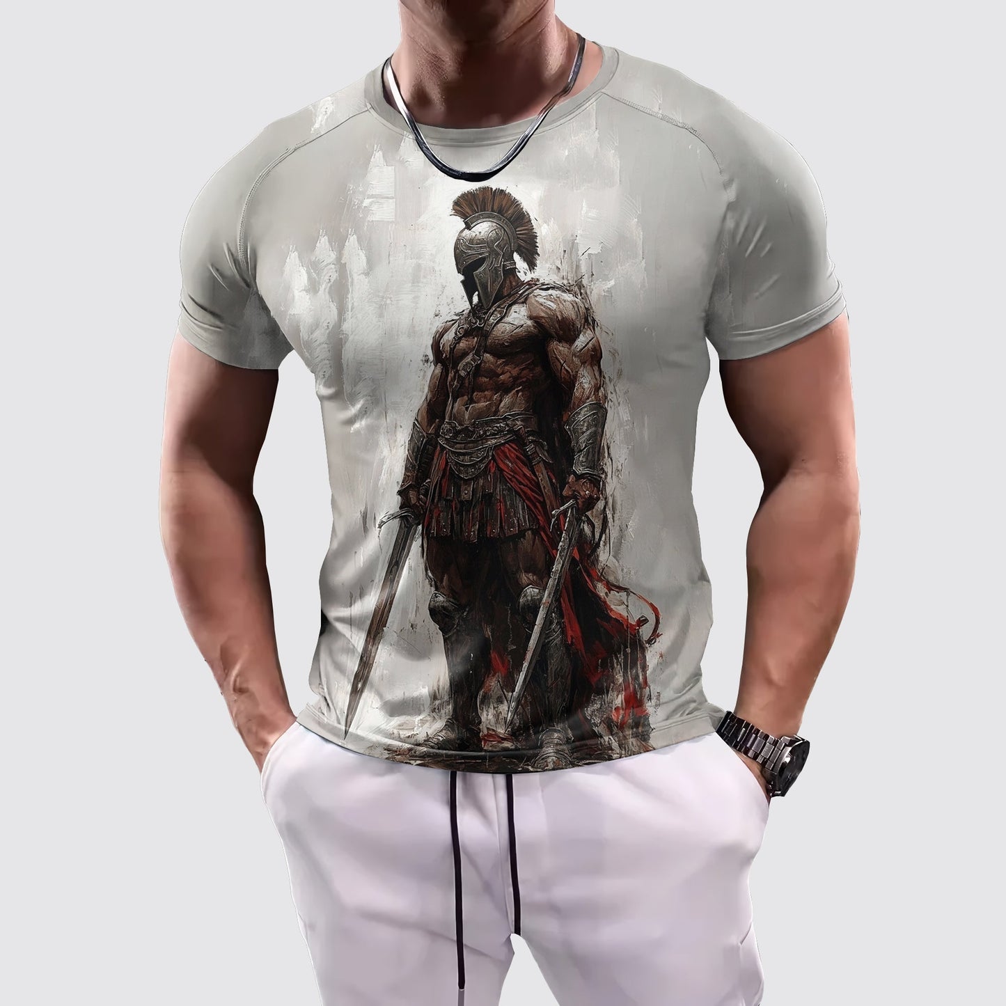 Warrior 3D Tight-Fitting Tee- AA05969