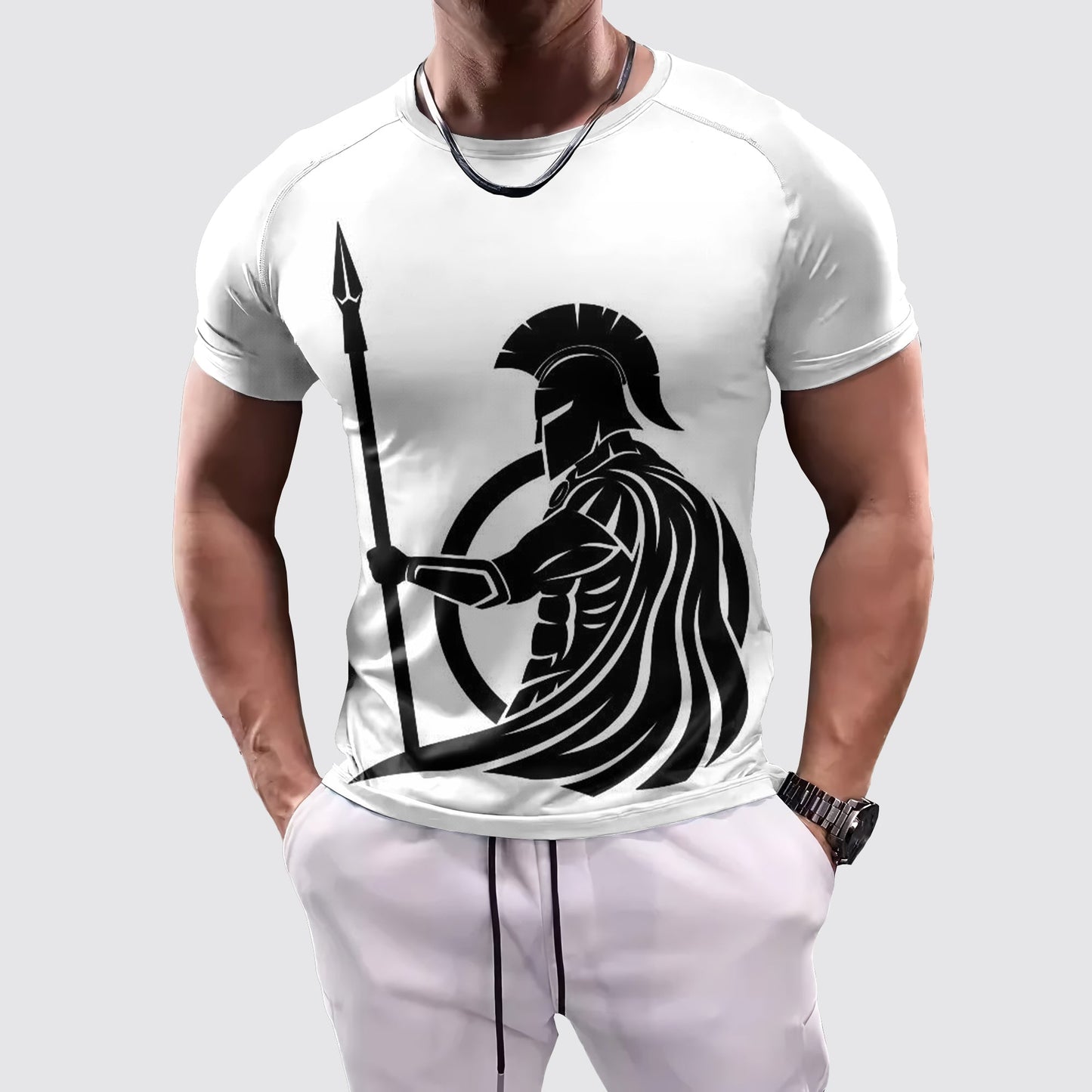 Warrior 3D Tight-Fitting Tee- AA05971