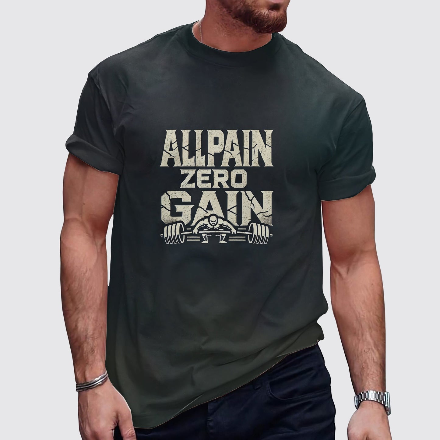 Ultimate Gym T-shirt for Men: Stay Cool and Comfy During Intense Workouts- AA06287