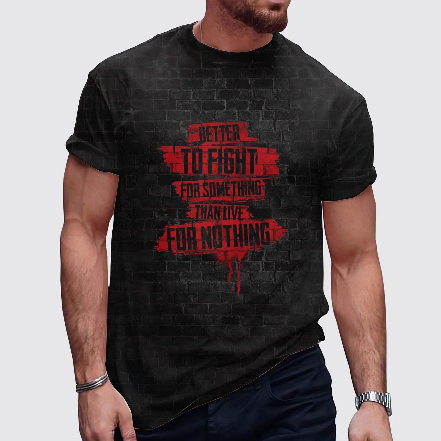 Ultimate Gym T-shirt for Men: Stay Cool and Comfy During Intense Workouts- AA06321