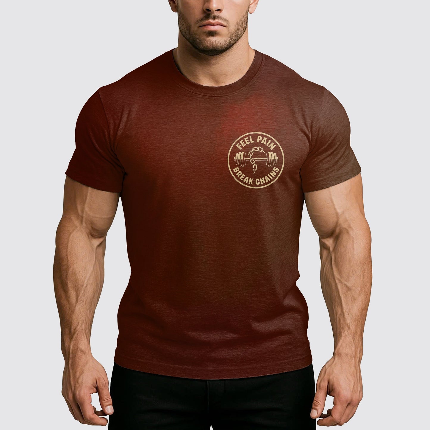 Ultimate Gym T-shirt for Men: Stay Cool and Comfy During Intense Workouts- AA06643