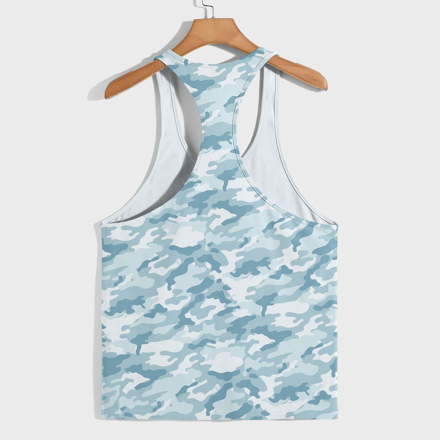 Camo Racerback Tank Top – Tactical Strength for Bodybuilders- AA07068