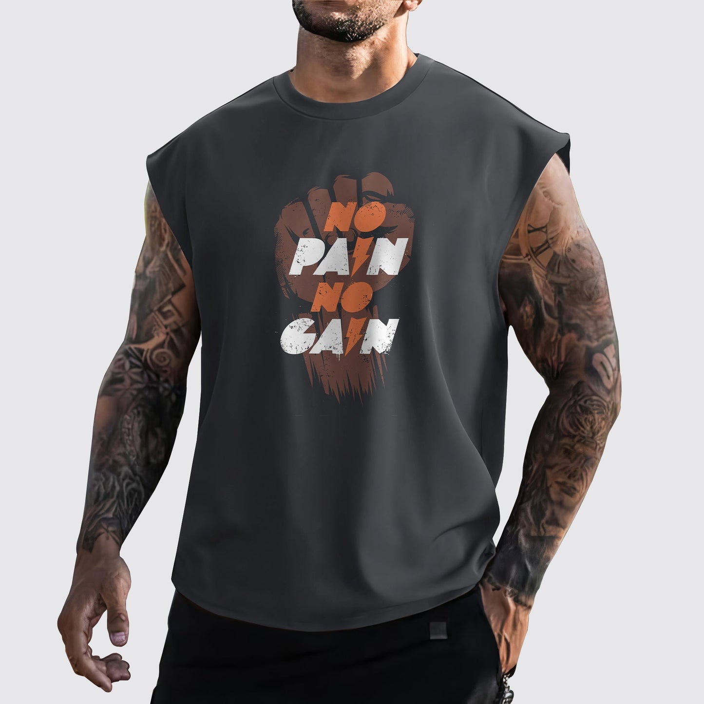 MuscleMax Cut-Off Tank- AA07248