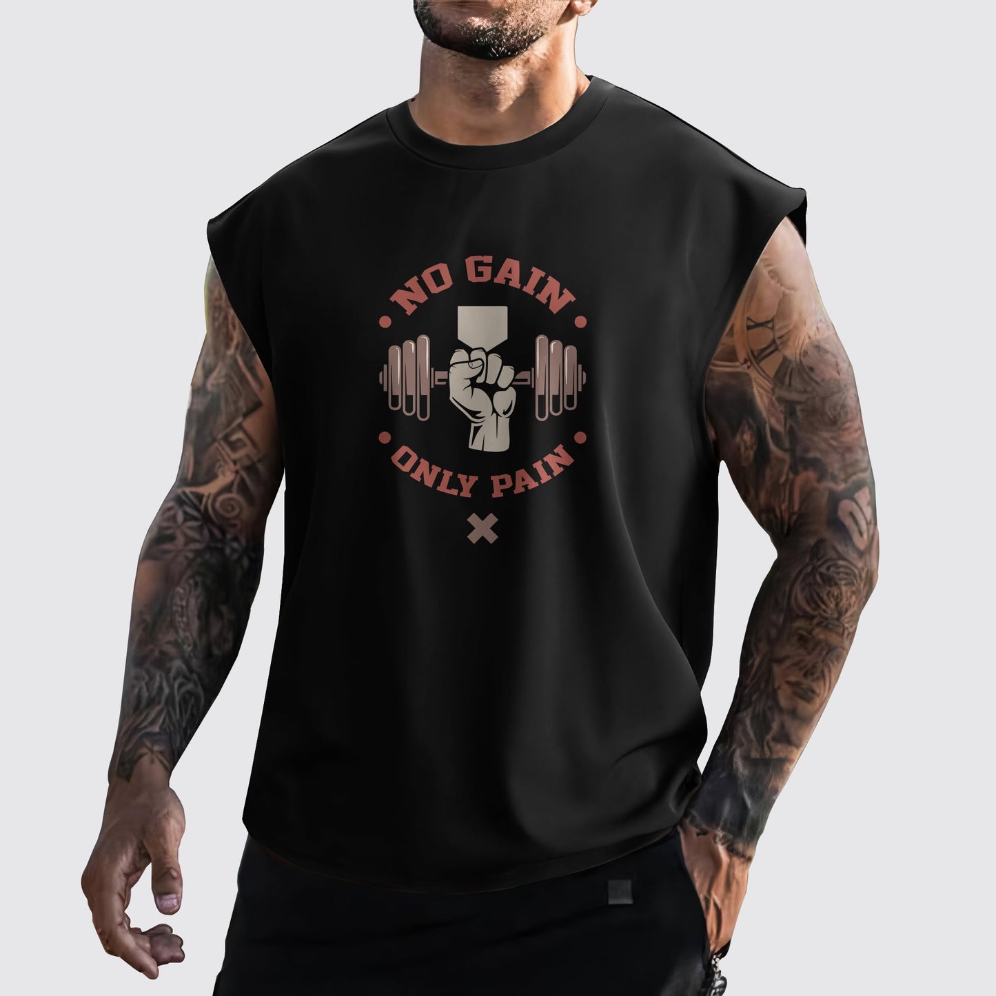 MuscleMax Cut-Off Tank- AA07262