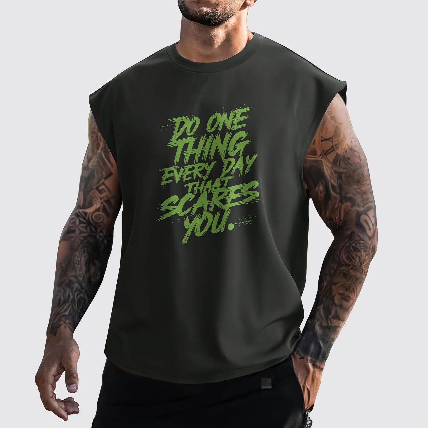 MuscleMax Cut-Off Tank- AA07311