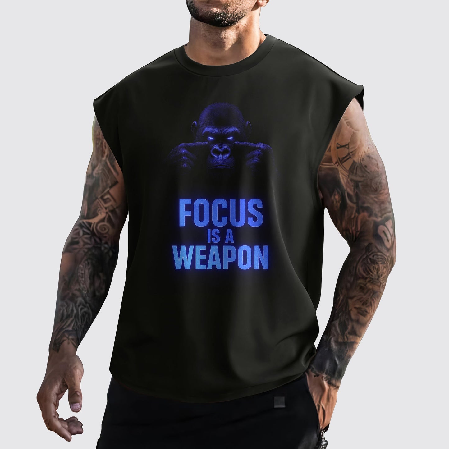 MuscleMax Cut-Off Tank- AA07316
