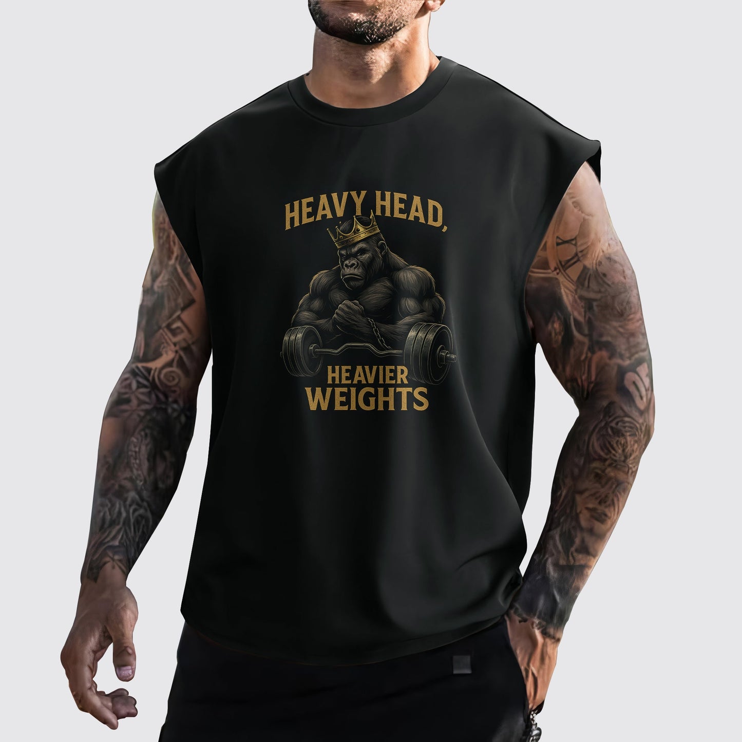 MuscleMax Cut-Off Tank- AA07318