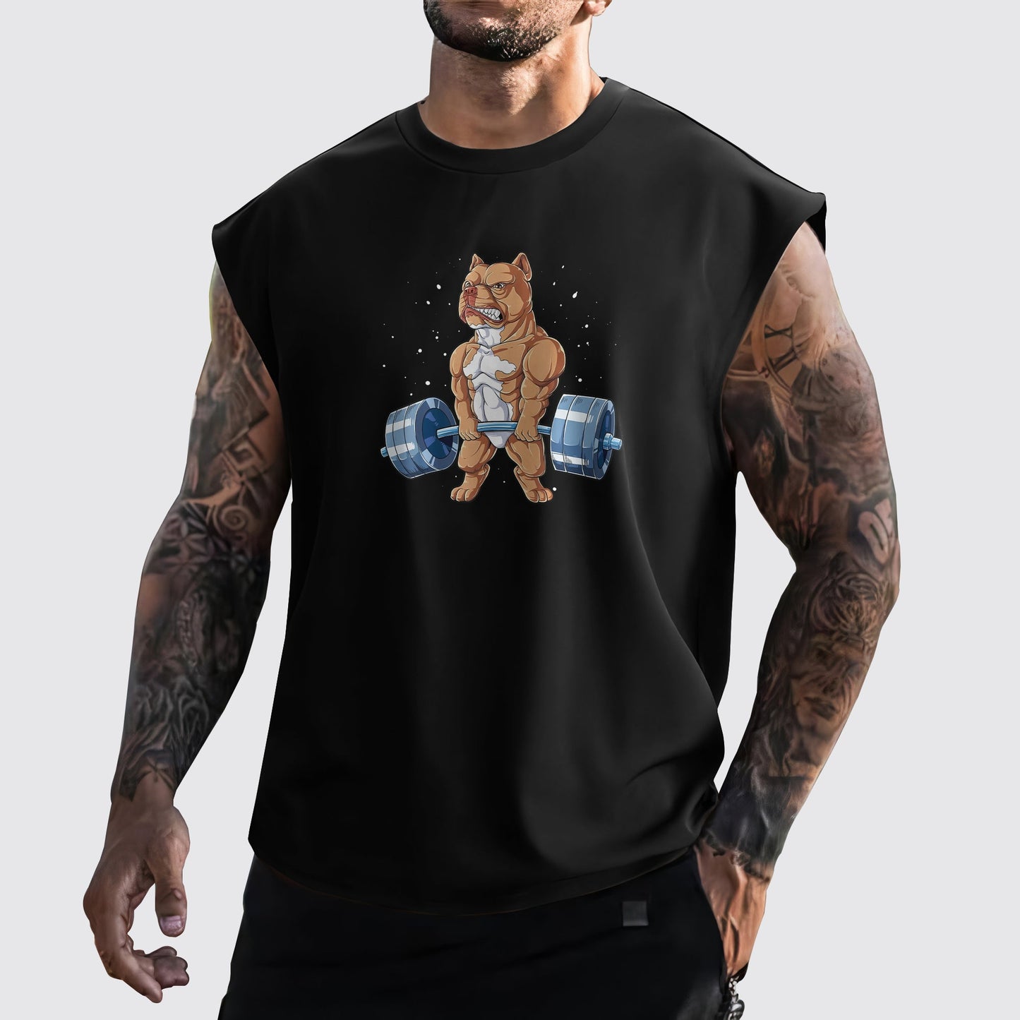 MuscleMax Cut-Off Tank- AA07328