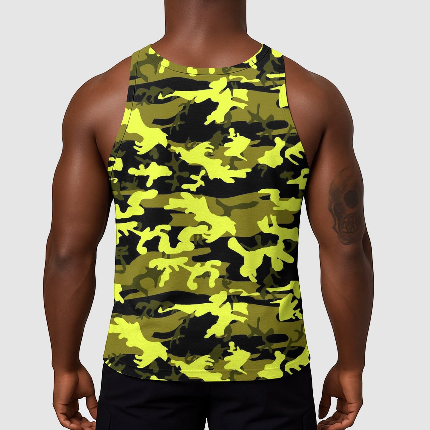 StealthFlex Camo Tank Top- Performance Fit for Bodybuilders- AA07496