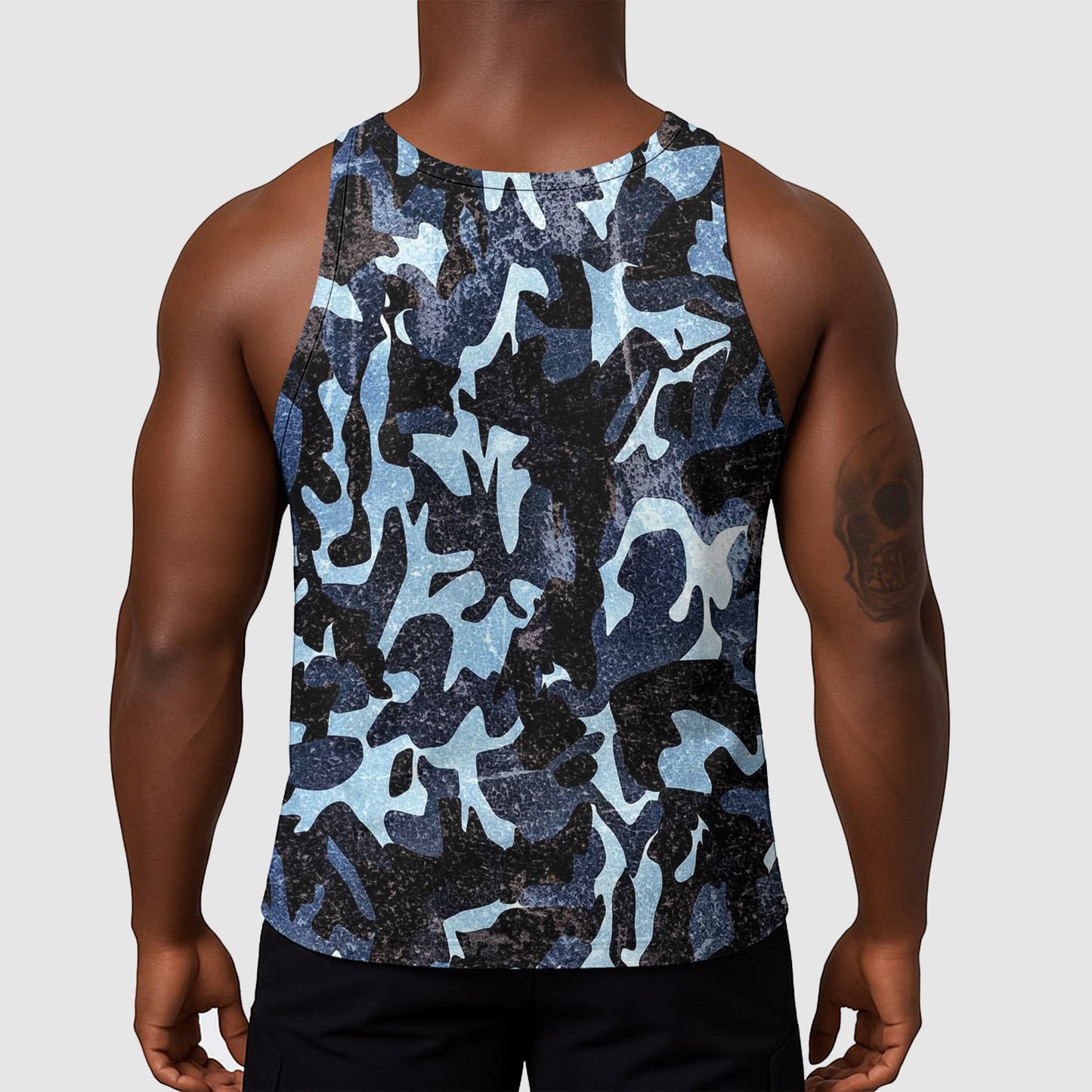 StealthFlex Camo Tank Top- Performance Fit for Bodybuilders- AA07498