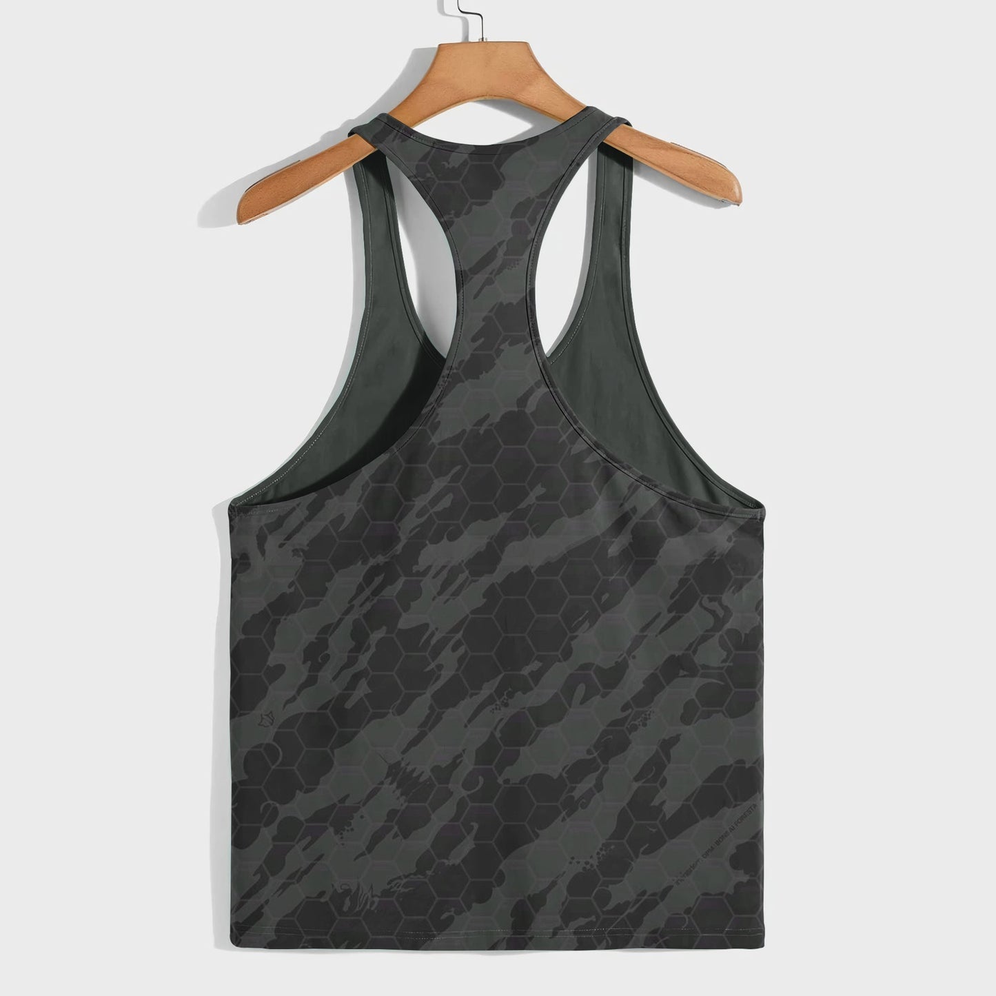 Camo Racerback Tank Top – Tactical Strength for Bodybuilders- AA07570