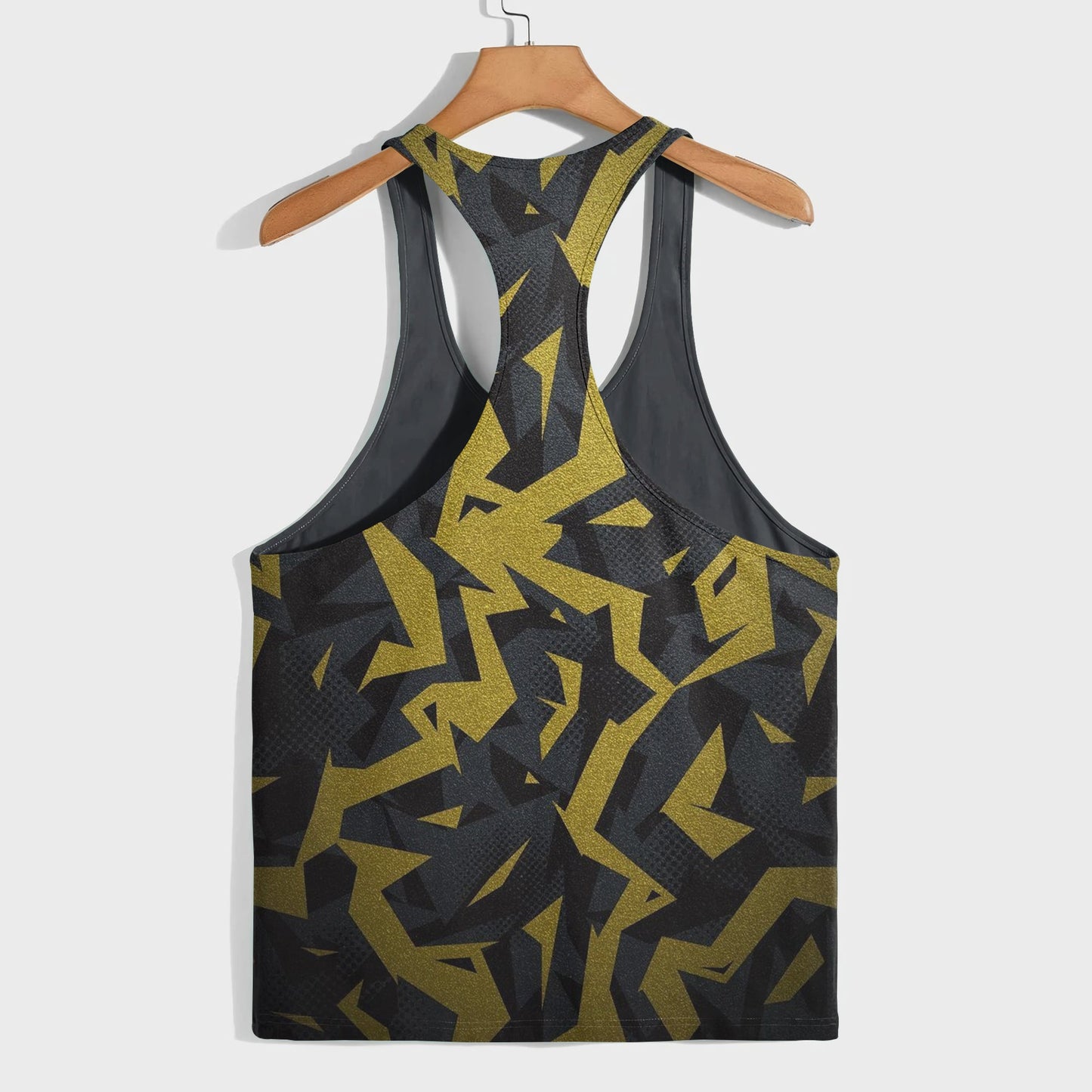 Camo Racerback Tank Top – Tactical Strength for Bodybuilders- AA07613