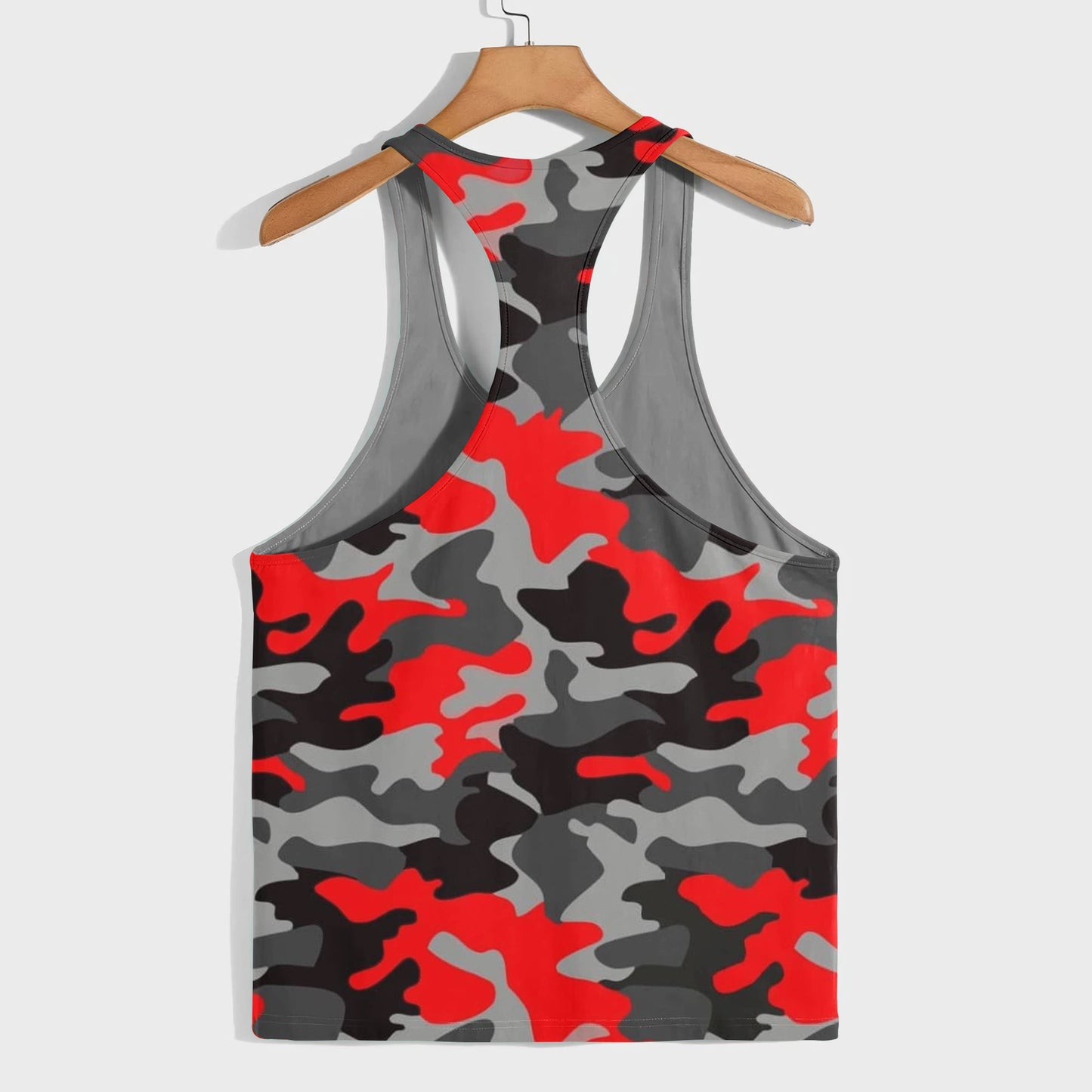 Camo Racerback Tank Top – Tactical Strength for Bodybuilders- AA08119