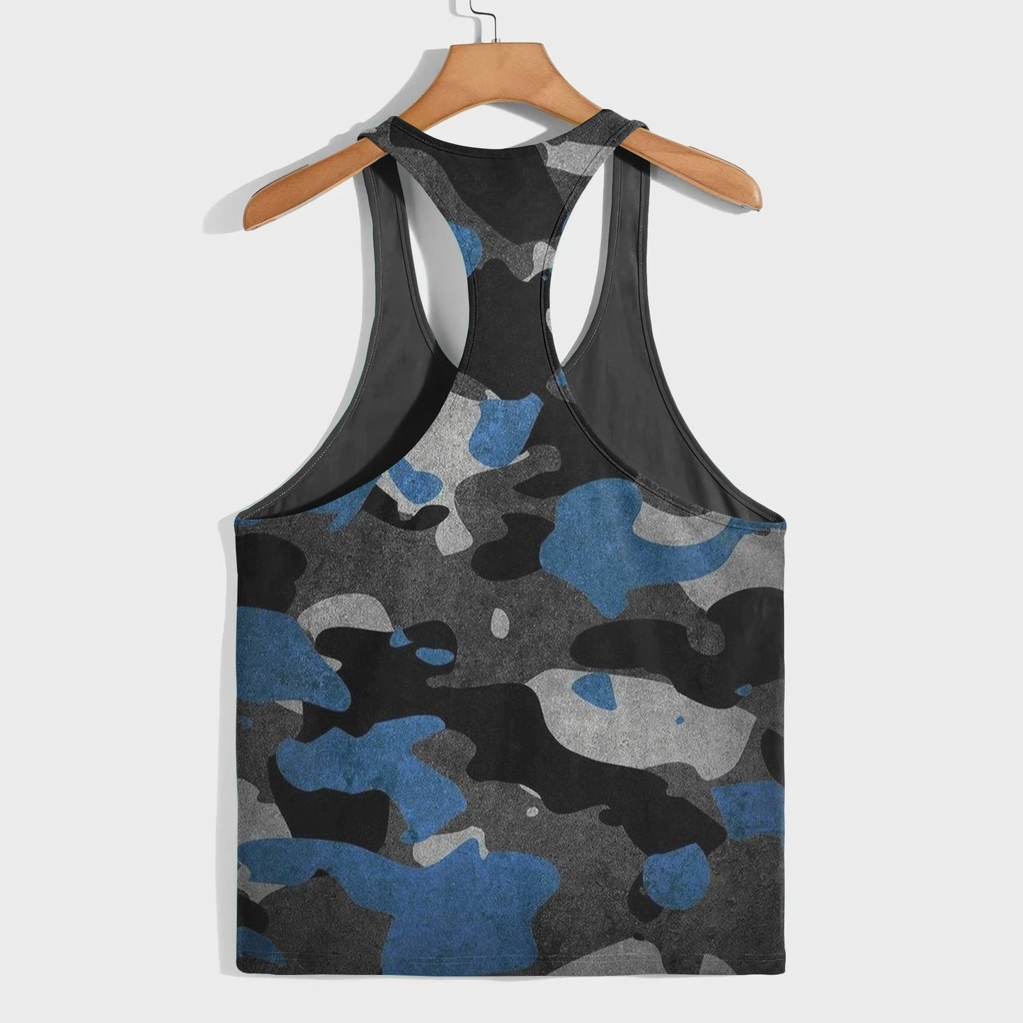 Camo Racerback Tank Top – Tactical Strength for Bodybuilders- AA08129