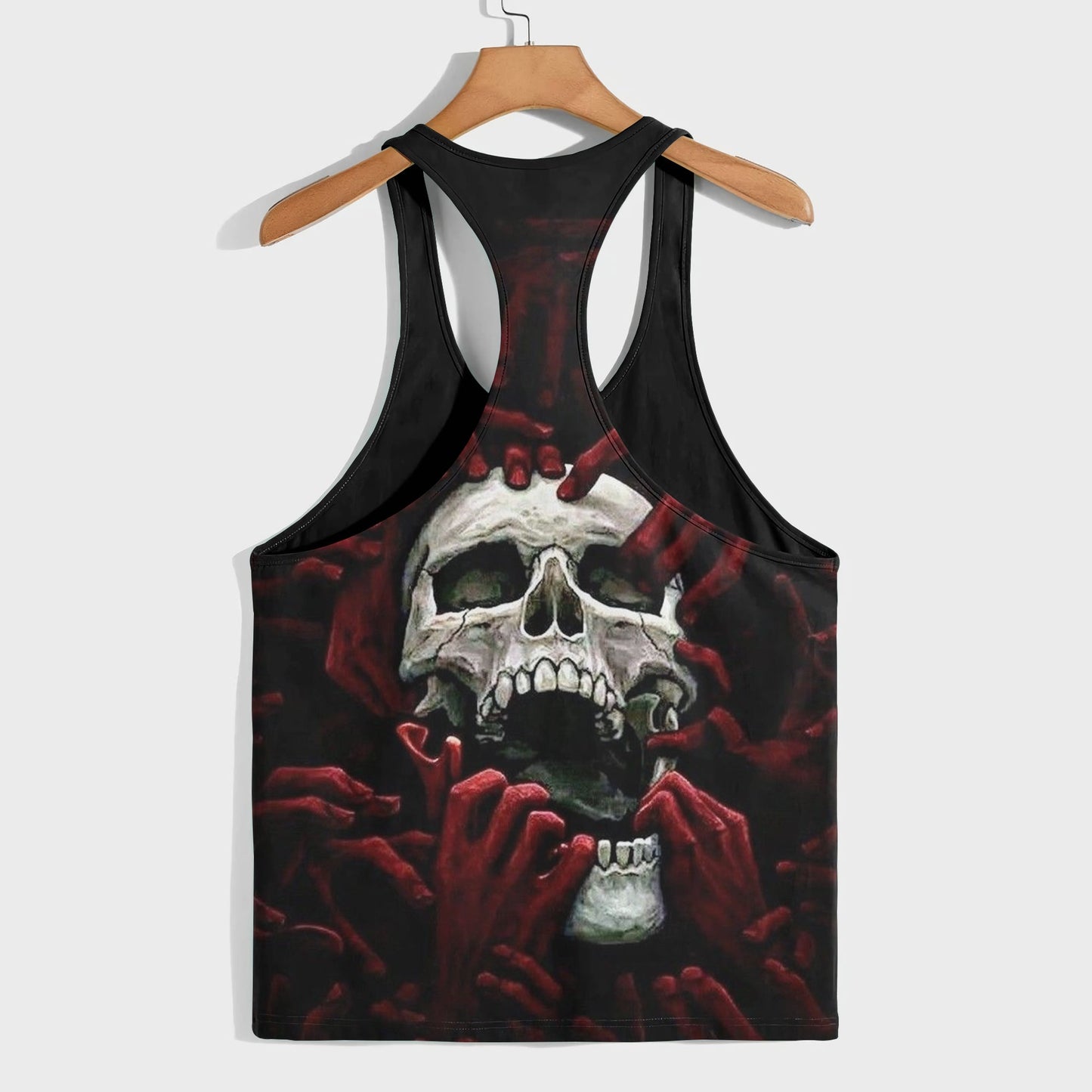 Skull 3D Racerback Tank Top- AA08543