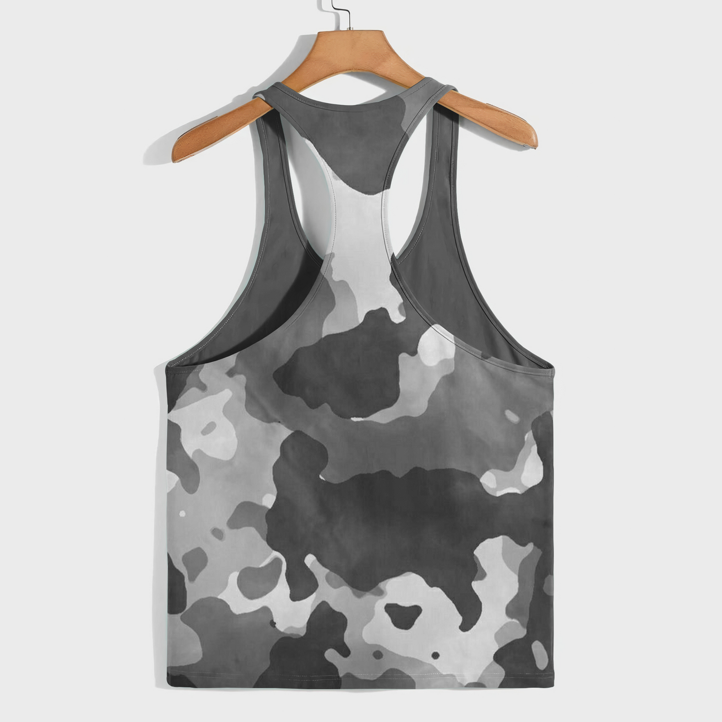 Camo Racerback Tank Top – Tactical Strength for Bodybuilders- AA08856