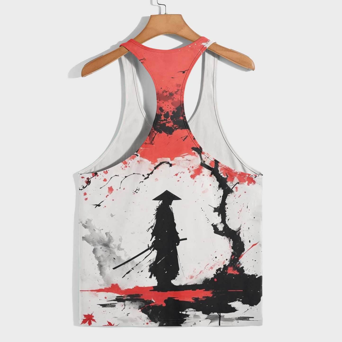 Samurai 3D Racerback Tank Top- AA08918