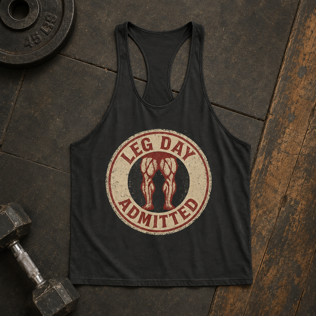 Bodybuilding Racerback Tank Top- AA07436