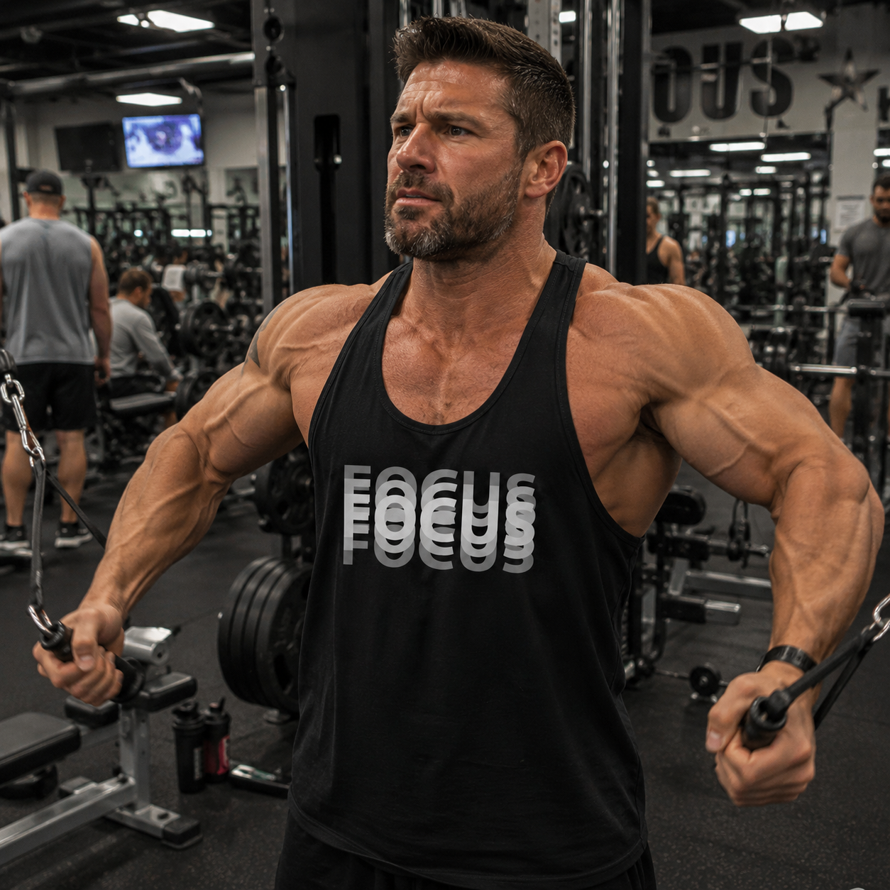 Customizable Bodybuilding Racerback Tank Top- TT01194