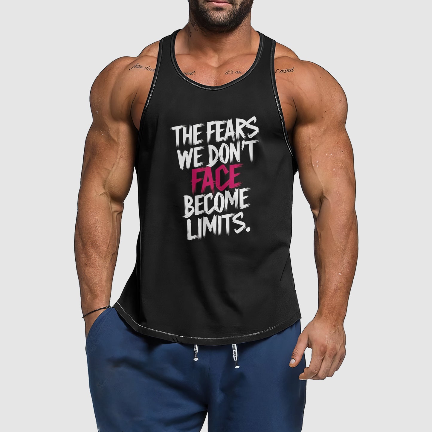 Ultimate Gym Tank Top for Men: Stay Cool and Comfy During Intense Workouts- TT01996