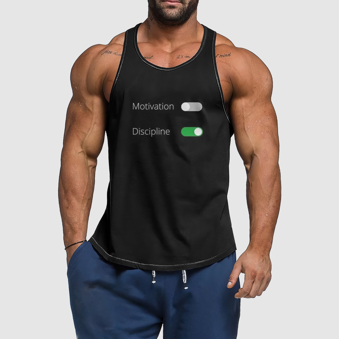Ultimate Gym Tank Top for Men: Stay Cool and Comfy During Intense Workouts- TT02045