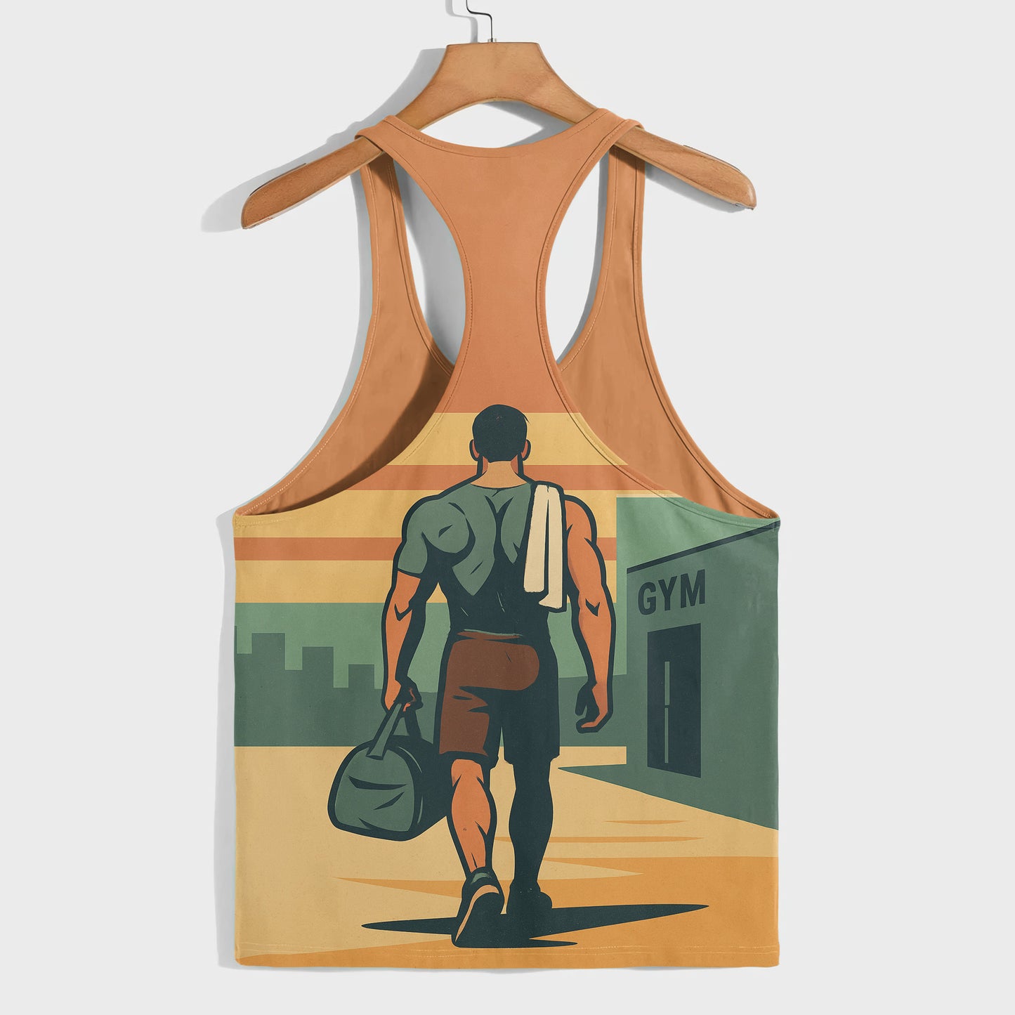Bodybuilding Racerback Tank Top- TT02378