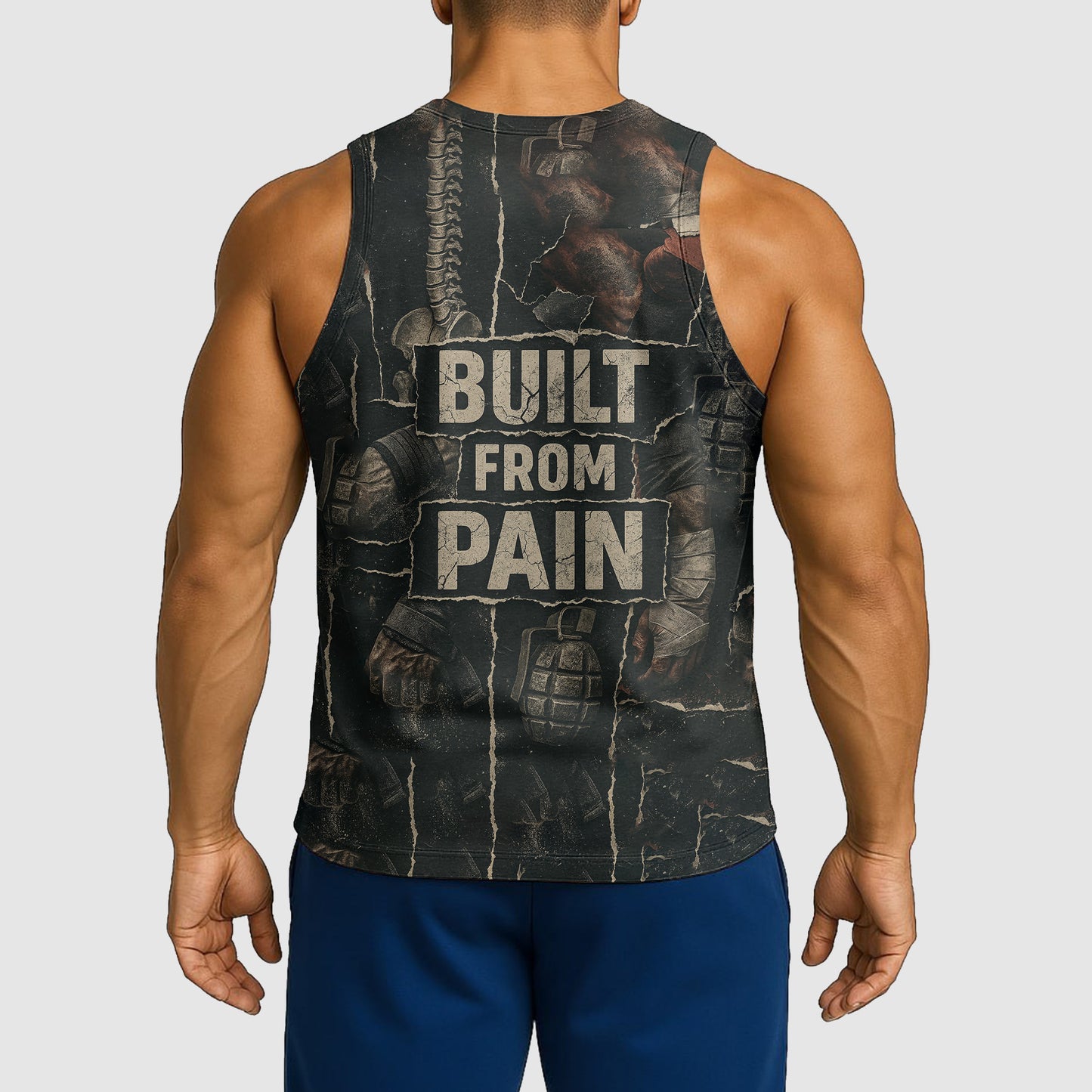 Ultimate Gym Tank Top for Men: Stay Cool and Comfy During Intense Workouts- TT02456