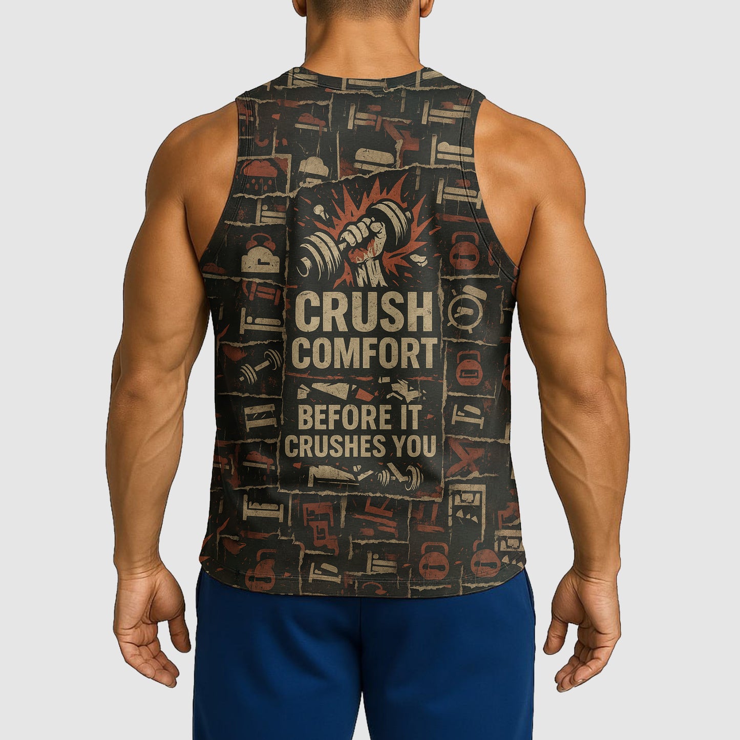 Ultimate Gym Tank Top for Men: Stay Cool and Comfy During Intense Workouts- TT02462
