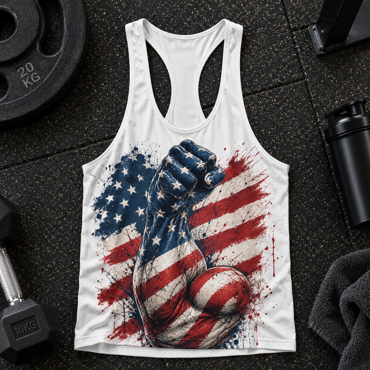 Bodybuilding Racerback Tank Top- TT03288