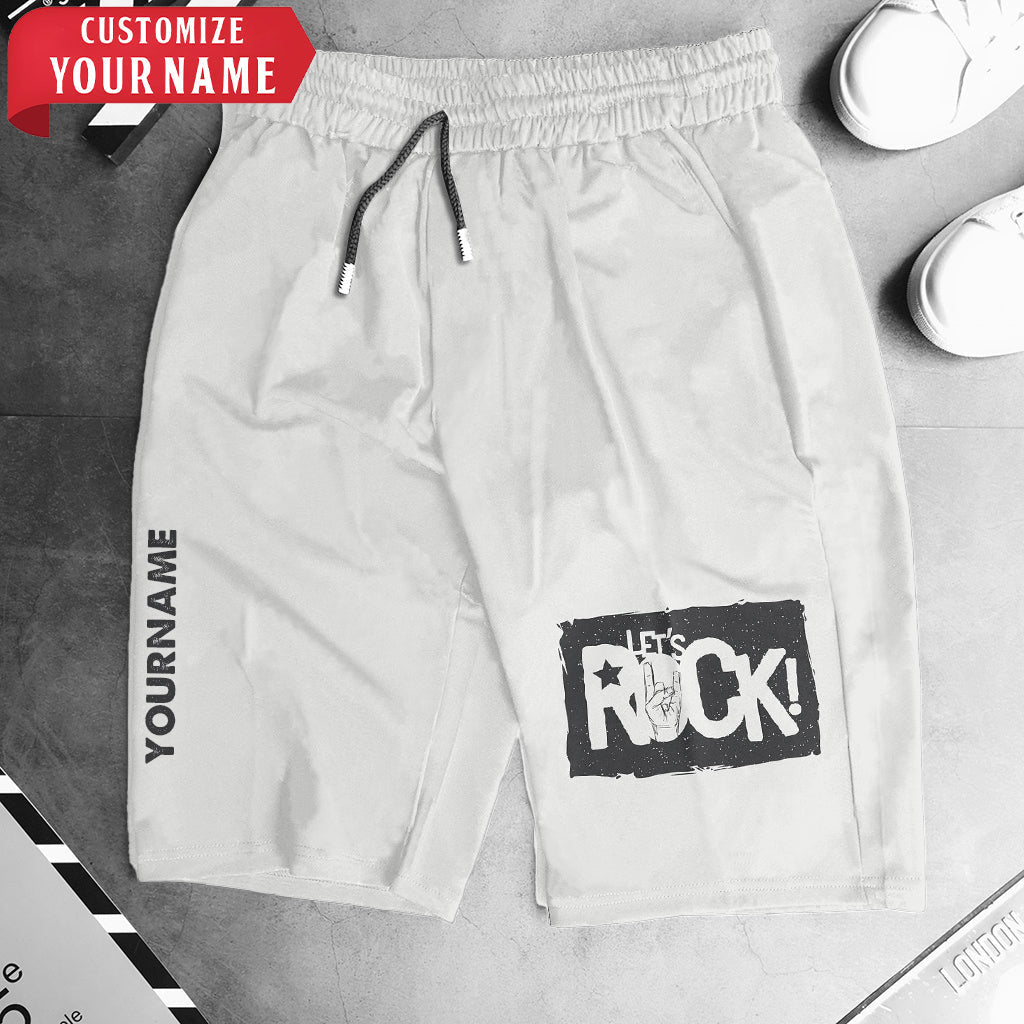 Customized Premium Rock-inspired- Music lovers Shorts- AA00417