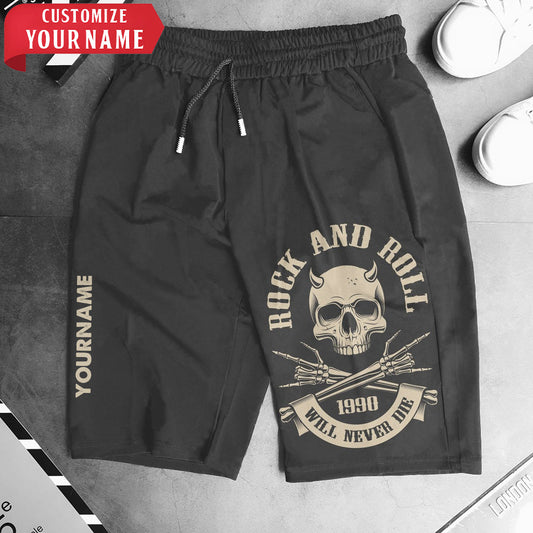 Customized Premium Rock-inspired- Music lovers Shorts- AA00444