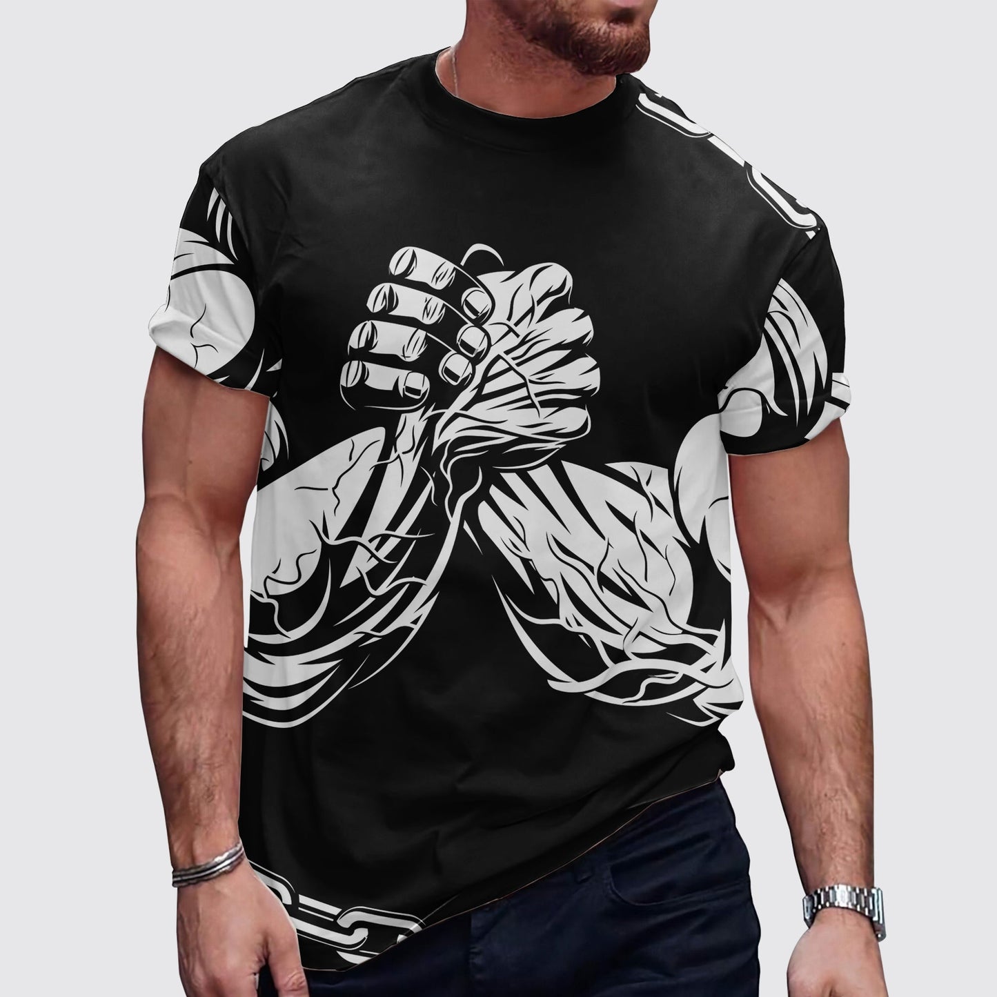 Ultimate Gym T-shirt for Men: Stay Cool and Comfy During Intense Workouts- AA00675