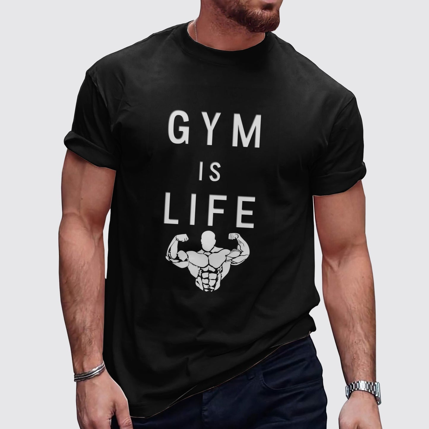 Ultimate Gym T-shirt for Men: Stay Cool and Comfy During Intense Workouts- AA00686