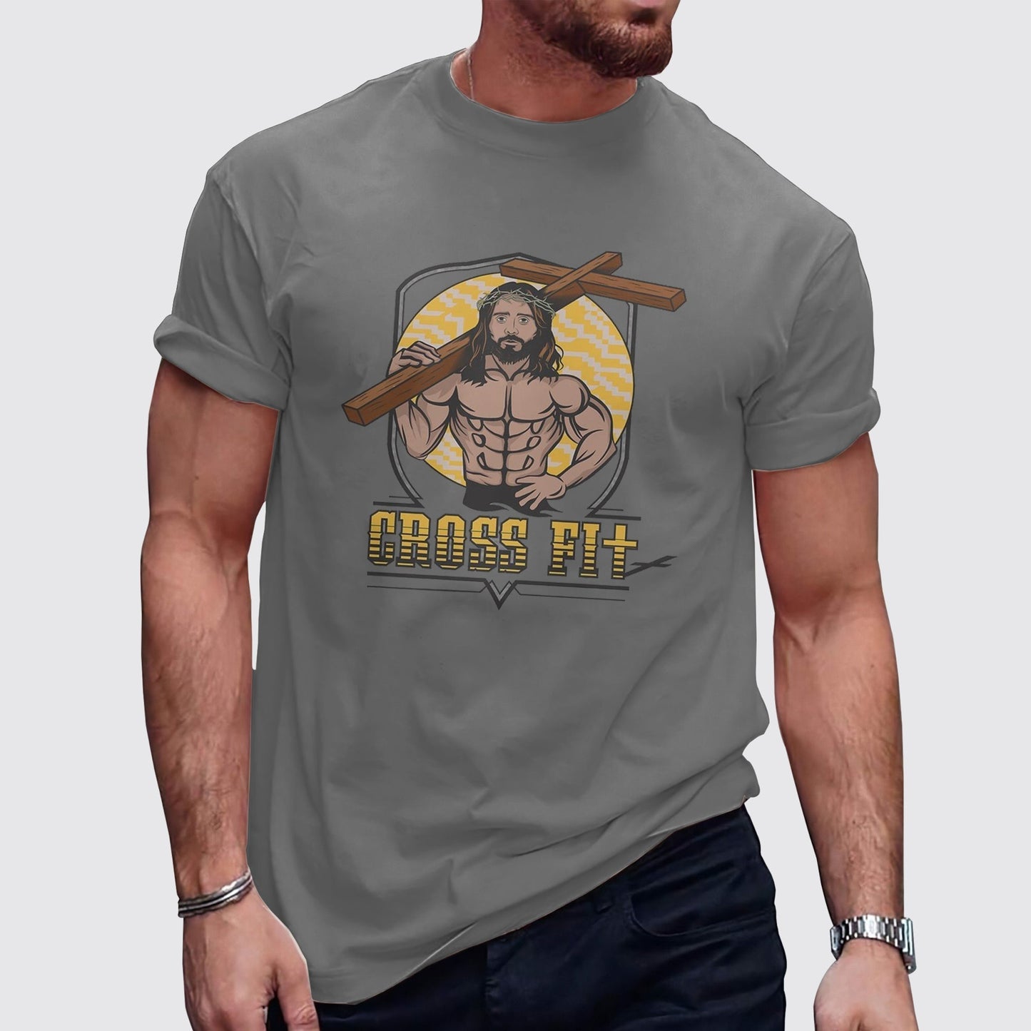 Ultimate Gym T-shirt for Men: Stay Cool and Comfy During Intense Workouts- AA00704