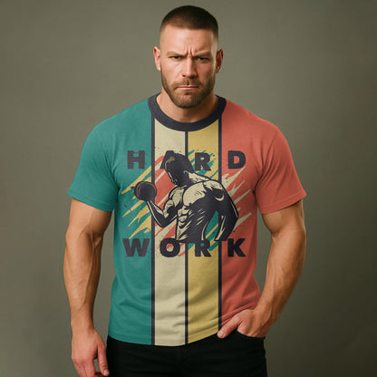 Ultimate Gym T-shirt for Men: Stay Cool and Comfy During Intense Workouts- AA00711