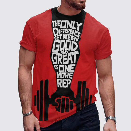 Ultimate Gym T-shirt for Men: Stay Cool and Comfy During Intense Workouts- AA00712