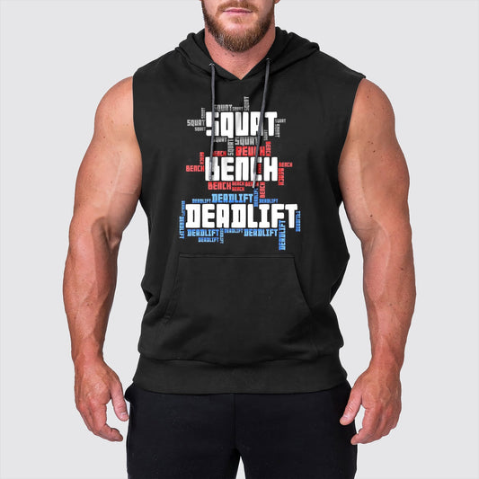 Ultimate Gym Sleeveless Hoodie for Men: Stay Cool and Comfy During Intense Workouts- AA00798