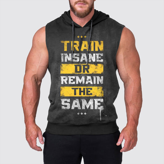 Ultimate Gym Sleeveless Hoodie for Men: Stay Cool and Comfy During Intense Workouts- AA00807