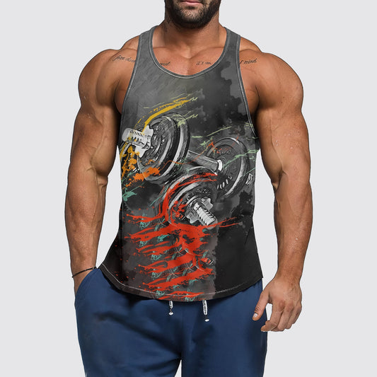 Ultimate Gym Tank Top for Men: Stay Cool and Comfy During Intense Workouts- AA00822