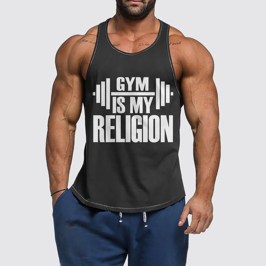 Ultimate Gym Tank Top for Men: Stay Cool and Comfy During Intense Workouts- AA00828