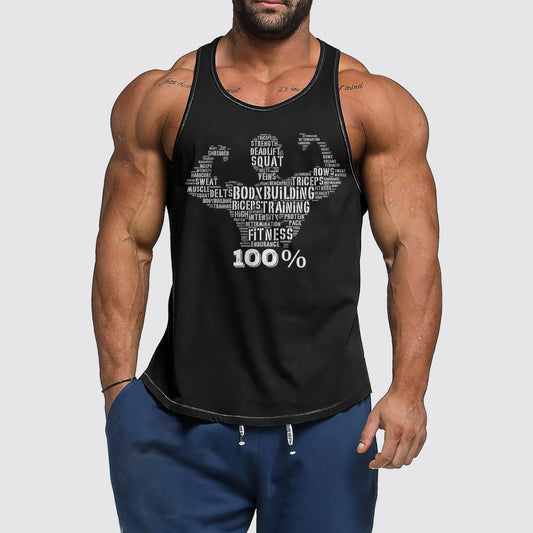 Ultimate Gym Tank Top for Men: Stay Cool and Comfy During Intense Workouts- AA00832