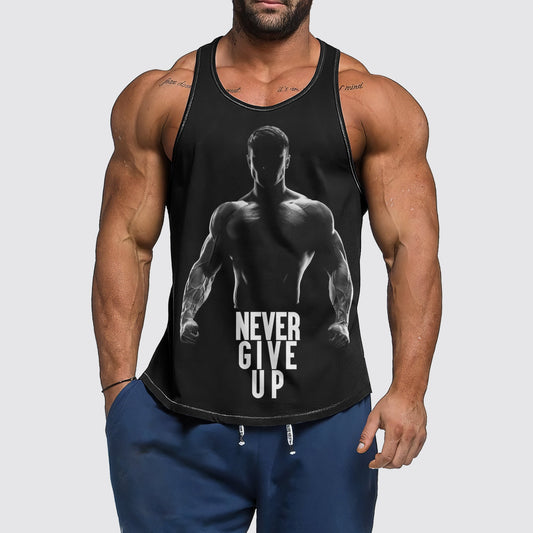 Ultimate Gym Tank Top for Men: Stay Cool and Comfy During Intense Workouts- AA00839