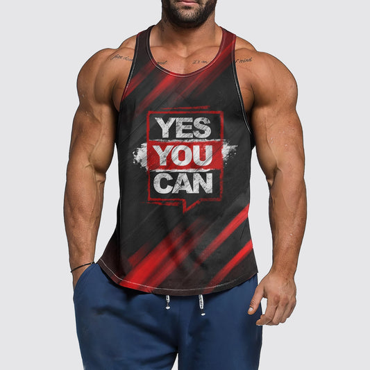 Ultimate Gym Tank Top for Men: Stay Cool and Comfy During Intense Workouts- AA00840