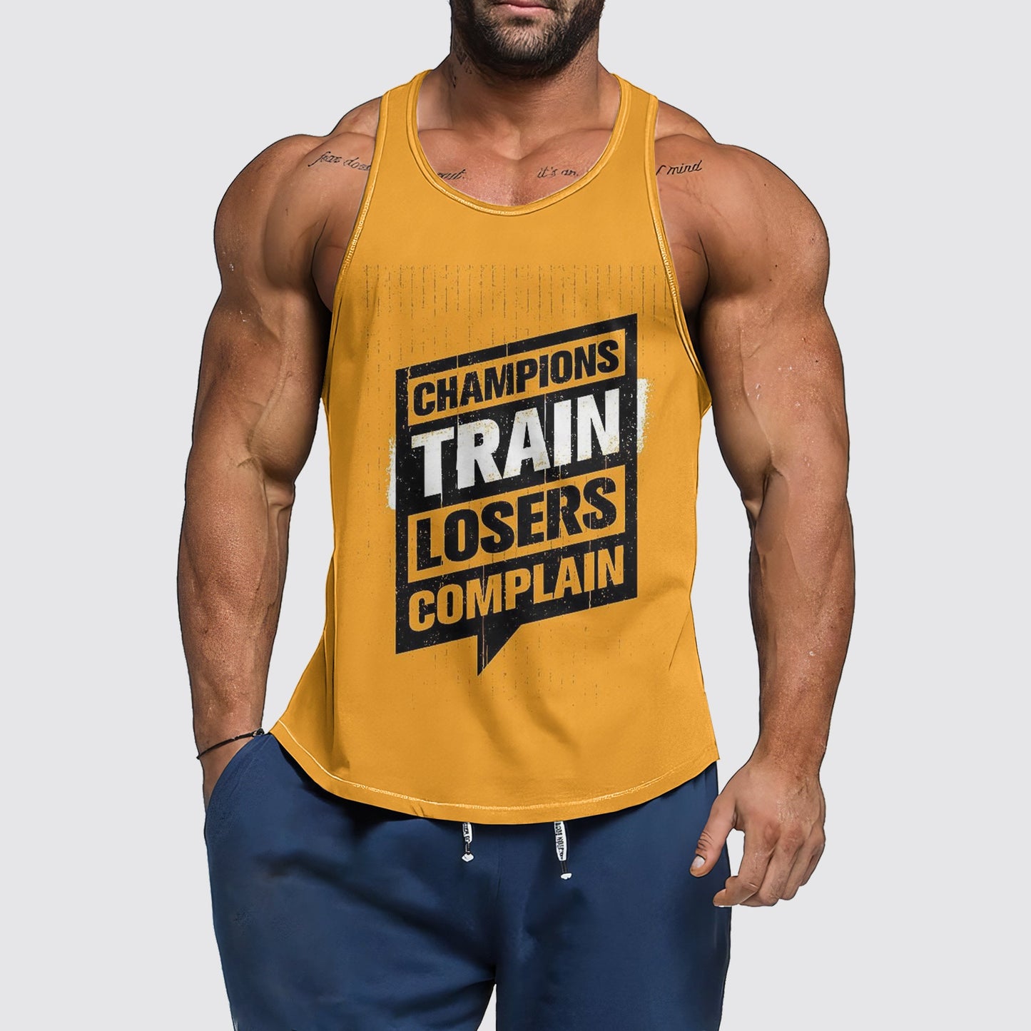 Ultimate Gym Tank Top for Men: Stay Cool and Comfy During Intense Workouts- AA00853