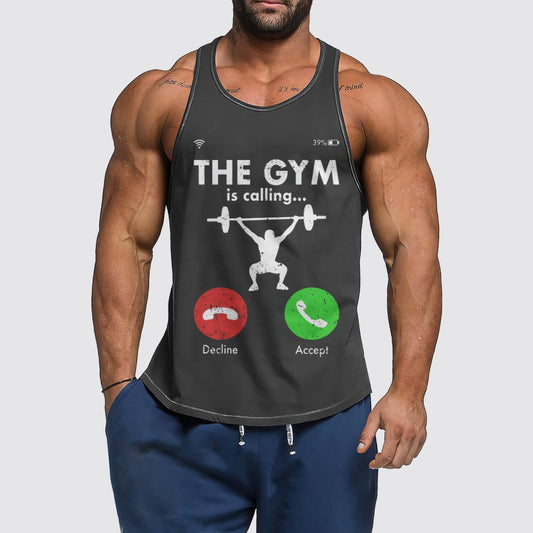 Ultimate Gym Tank Top for Men: Stay Cool and Comfy During Intense Workouts- AA00855